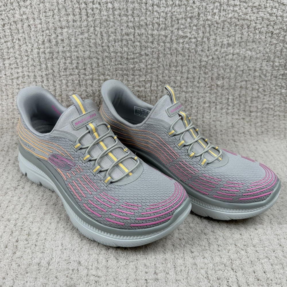 Skechers Slip Ins Summit Plus Sneakers 150610 Womens 8 Walking Athleisure‎ - Picture 6 of 6